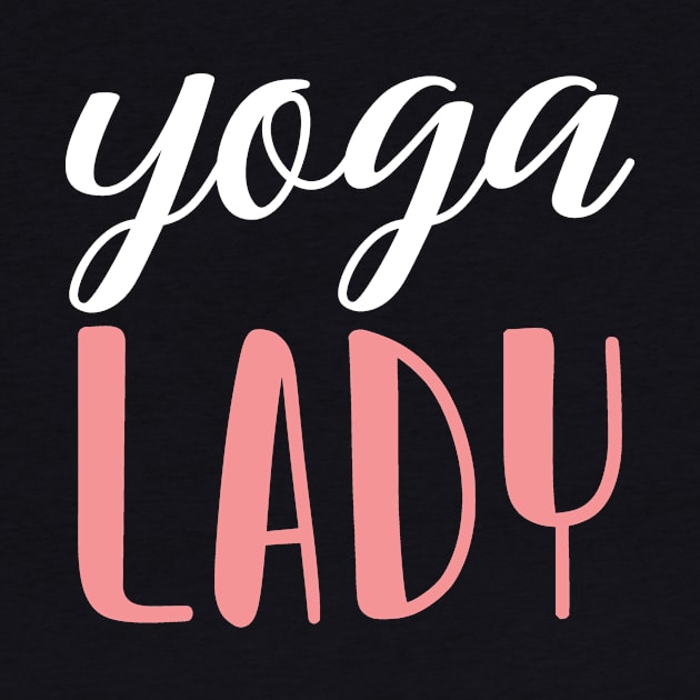 yoga lady - yoga girl by bsn